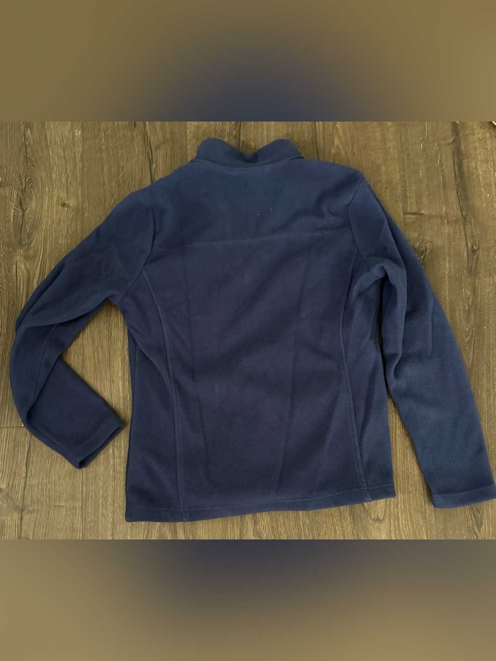 Brooks Brothers Navy Quarter-Zip Fleece Pullover - Picture 4 of 4